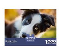 Dog Puzzle 1000 Pieces Adults Educational Relaxing Brain Training Precision Pieces Quality 38x26cm/1000pcs
