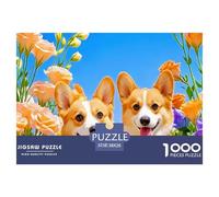 Dog Puzzle 1000 Pieces Adults Teens Hobby Creative Relaxation Premium Gift Board 38x26cm/1000pcs