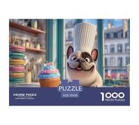 Dog Puzzle 1000pcs - A Funny Jigsaw Puzzles for Adults Highlight - This Dog Jigsaw by Happily Jigsaw Puzzles Makes An Unforgettable Gift for Any Occasion 70x50cm/1000pcs
