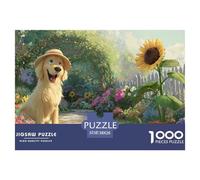 Dog Puzzle 1000pcs - A Funny Jigsaw Puzzles for Adults Highlight - This Dog Jigsaw by Happily Jigsaw Puzzles Makes An Unforgettable Gift for Any Occasion 38x26cm/1000pcs