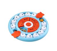 Dog Puzzle, 4 in 1 Interactive Toy for Smart Dogs, Stage Play, Puzzle Toys for Dogs, Dog Puzzle Feeder for Slow Eating & Mental Stimulation yzG924 (Blue, 28cm)
