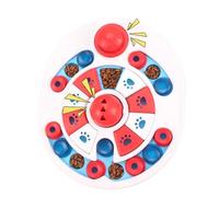 Dog Puzzle Bowl,Non-Slip Base Dish - 360 Degree Rotate Slow Feeder for Dogs - for Large Breed Boredom Relief Anti Choking Puppy Play Prevent Bloat