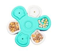 Dog Puzzle Feeder, Treat Dispensing Toy, 3 Layers Slow Feeding Dispenser for Pets Healthier Digestion and Reducing the Risk of Choking or Bloating,10.04x10.04 Inches, 500g