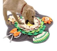Dog Puzzle Mat - Sniffing Rug, Enrichment Pet Toy, Fun Brain Workout and Mood Enhancing Activity, Easy Maintenance Design for Durability, Non-Slip, Pet Snuffle Helps