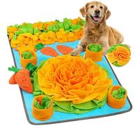 Dog Puzzle Toy - Dog Activity Toys Boredom - Interactive Carrot Farm Boredom Buster, Chew-Resistant Snuffle Mat for Slow Feeding
