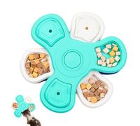 Dog Puzzle Toy - Interactive 3-Layer Training Toys, 1 Piece Slow Feeder For Mental Stimulation, Rotating Treat Dispenser With Slider, Petgear, Enrichment Game For Puppies And Kittens At Home In