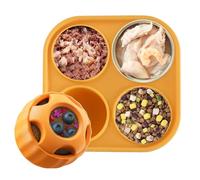 Dog Puzzle Toy - Interactive Dog Puzzle Toys Treat Dispenser,Chew Ball Food Container for Medium Large Puppy Aggressive Chewers Teething Stimulation Training
