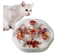 Dog Puzzle Toy,Slow Food Game With Snack Holes | Interactive Dog Puzzle Feeder,For Training Chewing Boredom Fighting Mental Indoors Game Means Breeds