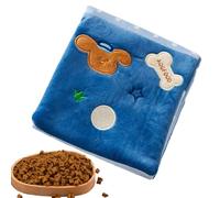 Dog Puzzle Toy Sniff Mat - Treat Dispensing Interactive Chew and Skill Training Toys for Medium Dogs, Ideal for Indoor, Outdoor, Travel, Backyard, Balcony, Living Room, or Park Play