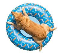 Dog Raft Inflatable Anti-Slip PVC Swimming Ring