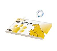Dog Rain Boots, Puppy Shoes for Paw Protection Against the Hot Road - Self-Adhesive Dog Shoes Puppy Shoes for Warm Roads, Bellv