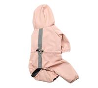 Dog Rain Cape - Pet Rain Slicker, Dog Rain Jacket Hoodie, Fabrics Puppy Snow Rain Cape with Hood, Hardshell Grade Pets Rain Repelent Coat for Small to Medium Dogs Large to Medium Cats