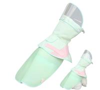 Dog Rain Coat,Dog Raincoat With Hood | Windproof Jacket With Removable Hood, Weatherproof Quick Dry Snug Fitting Reinforced Stitching Reflective For Short Haired Breeds