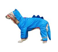 Dog Rain Coat for Large Dogs Doggy Raincoat with Hoodie Leash Hole for Outdoor Adventures Walking (8XL)