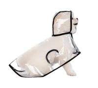 Dog Raincoat - Breathable Lightweight Rain Jacket for Dogs | Waterproof Pet Raincoats, Portable Transparent Dog Rain Coat, Jacket for Dogs