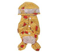 Dog Raincoat, Dog Rain Jacket, Dog Raincoat Hooded, Lightweight Puppy Raincoat Jacket Four Leg Design with Safety Reflective Stripe for Winter Cold Rainy Snowy Days (L)