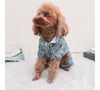 Dog Raincoat, Dog Raincoat, 4 Legs, Safe Outing, for Rainy Days (M)