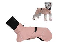 Dog Raincoat, Dog Raincoats for Medium Dogs - Breathable Dog Rain Jacket - Easy to Put on and Take Off Raincoat, Adjustable, with Soothing Headgear, Waterproof Raincoat