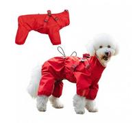 Dog Raincoat for Bernese Mountain Dog | Puppy Raincoat for Small Medium Large Dogs, Dog Windbreaker Jacket, Reflective Breathable Full-Body Coverage