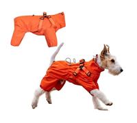 Dog Raincoat for Bernese Mountain Dog | Puppy Raincoat for Small Medium Large Dogs, Dog Windbreaker Jacket, Reflective Breathable Full-Body Coverage