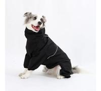 Dog Raincoat for Border Collie | Dog Four-Legged Windbreaker Reflective, Breathable, Full-Body Coverage Design,Dog Rain Jacket