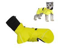 Dog Raincoat | Raincoat with Adjustable Hood for Dogs - Lightweight Waterproof Jacket for Storms, Winter and Walks with Adjustable Strap