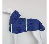 dog raincoat, S-5XL Pets Small Dog Raincoats Reflective Large Dogs Rain Coat Waterproof Jacket Fashion Outdoor Breathable Puppy Clothes(Blue,M)