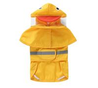 Dog Raincoat Water Proof Adjustable Lightweight Rain Coat With Clear Poncho Hood Reflective Strip Portable Dog Rain Jacket For Small M Large Dogs Puppies Summer Rainy Season Travel 072808