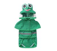 Dog Raincoat Water Proof Adjustable Lightweight Rain Coat With Clear Poncho Hood Reflective Strip Portable Dog Rain Jacket For Small M Large Dogs Puppies Summer Rainy Season Travel 072783