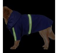Dog Raincoat | Waterproof Dog Poncho Reflective Strip,Adjustable Hooded Pet Coat Poncho with Reflective Strip, High-Visibility Breathable Dog Clothes for Walking