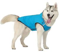 Dog Raincoat Waterproof with Hood,Ultra-Light Breathable,Adjustable Drawstring,Stylish Premium Dog Raincoats,Safe Reflective Strips,Clothing Accessories for Small,Medium to Large Dog (X-Large, Blue)