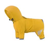 Dog Raincoats Hooded Clothes for Small Puppy, A S | Dog Jackets Raincoats with ReflectiveStripes for Outdoor Hiking, FourSeason Pet Clothes Supply