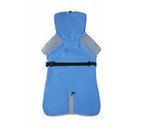 Dog Raincoats Pet Hooded Rain Coat Rain Jackets Reflective Dog Coat Skin Friendly RainyWear With TractionRope