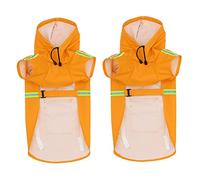 Dog Raincoats Waterproof,Dog Raincoat, 2pcs Dog Raincoat Dog Accessory Dog Reflective Raincoat Raincoats for Large Dogs Pet Outfits Dog Rain Coats for Large Dog