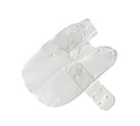 Dog Raincoats Waterproof,Dog Raincoat, 2pcs Pet Raincoat Pet Dog Poncho Dog Rain Jacket Button Design Puppy Raincoat Adorable Dog Raincoat Clear Raincoat Puppy