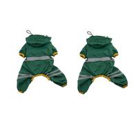 Dog Raincoats Waterproof，Dog Raincoat， 2pcs Rain Gear Decorate Large Dog Pet The Dog