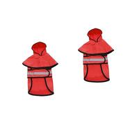 Dog Raincoats Waterproof,Dog Raincoat, 2pcs Rain Jacket Pet Dog Jumpsuit Resistant Pet Cloak Pet Dog Rain Coat Pet Raincoat Puppy Raincoat Hoodie Pet Reflective