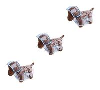 Dog Raincoats Waterproof，Dog Raincoat， 3pcs Rain Jacket for Dogs Doggie Raincoat Puppy Rain Jacket Dog Raincoat Dog Coats for Small Dogs Rain Coat for Dogs Dog