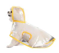 Dog raincoats waterproof Puppy Raincoat Waterproof Pet Rain Jacket For Small Medium Dogs Cats Jumpsuit Chihuahua Teddy Hooded Pug Rain Poncho Rainwear(XL 4.5-6KG)
