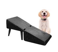 Dog Ramp For Bed, Folding Ottoman Pet Footstool, Adjustable Gradient Ramp With Traction Mat, Portable Dog Ramps, Bridge For Puppy And Senior Dogs