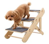 Dog Ramp for Bed, Stable Foldable Pet Steps, Pet Stairs, for Climbing Reaching Home Bedroom Bedside Sofa Couch Living Room