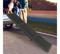 Dog Ramp for Car, 71" Long Folding Pet Dog Stair Ramp with Non-Slip Rug Surface, Portable Pet Ramp Dog Steps for Medium & Large Dogs Up to 165Lbs Enter a Car, SUV & Truck