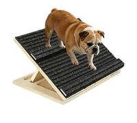 Dog Ramp for Car Adjustable Height High Traction Pet Ladder | Portable Dog Ramp for Small Elderly Cat Indoor Apartment Balcony Terrace Garden Bed Outdoor