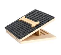 Dog Ramp for Stairs Non-Slip Wooden Steps with Adjustable Step Height