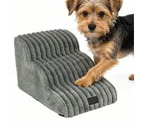 Dog Ramp for the Bed, Small Washable Stairs for Pets, Dog Stairs for One High Bed, for Small, Older Cats, Puppies, Garden, Indoor, Outdoor, Sofa, Couch, Home, Balcony, Patio