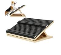 Dog Ramp Stairs - Adjustable Wooden Non-Slip Pet Climbing Steps | Wooden Pet Stair Ramp With Adjustable Height, Non-Slip Puppy Steps For Cats Dogs Bedside Sofa Bedroom Living Room Apartment
