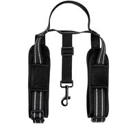 Dog Rear Leg Assist Harness, S Size for 22-38.6 lbs, Adjustable Thigh and Waist Support Sling, Padded Lining, Reflective Safety Stripes, for Injured Senior Pet Hind Leg Support