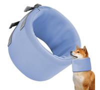 Dog Recovery Collar - Adjustable and Lightweight Neck Support, Protect Your Pet from Touching the Seam, Anti-Rick Shield for Wound Care, Visible Packaging, Around B