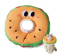 Dog Recovery Collar | Hamburger Shape Elizabethan Collar Dog Cone Collar,Comfortable Stop Licking Cat Neck Protector, Dog Soft Cone for Pets, Cats, Dogs, Puppy