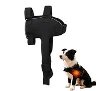 Dog Recovery Sleeve - Diving Fabric, Mesh Cloth Adjustable Heating Warm Pet Suit, Support Feature | Shoulder Harness, Mobility Aid For Senior And Disabled Dogs Licking Urban